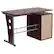 Alt View 13. Alamont Home - Joshua Rectangle Contemporary Laminate 3-Drawer Home Office Desk - Mahogany.