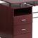 Alt View 15. Alamont Home - Joshua Rectangle Contemporary Laminate 3-Drawer Home Office Desk - Mahogany.