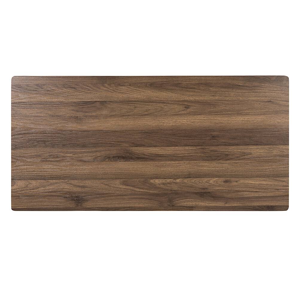 Alt View 16. Alamont Home - Joshua Rectangle Contemporary Laminate Home Office Desk - Rustic Walnut.