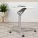 Alt View 12. Alamont Home - Gia Rectangle Contemporary Laminate Sit and Stand Desk - White.