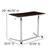 Alt View 13. Alamont Home - Merritt Rectangle Contemporary Laminate Sit and Stand Desk - Dark Wood Grain.