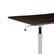 Alt View 18. Alamont Home - Merritt Rectangle Contemporary Laminate Sit and Stand Desk - Dark Wood Grain.