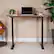 Alt View 14. Alamont Home - Tanner Rectangle Modern Engineered Wood Home Office Desk - Mahogany.