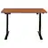 Alt View 11. Alamont Home - Tanner Rectangle Modern Engineered Wood Home Office Desk - Mahogany.