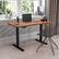 Alt View 12. Alamont Home - Tanner Rectangle Modern Engineered Wood Home Office Desk - Mahogany.