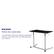 Alt View 38. Alamont Home - Merritt Rectangle Contemporary Laminate Sit and Stand Desk - Black.