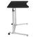 Alt View 16. Alamont Home - Merritt Rectangle Contemporary Laminate Sit and Stand Desk - Black.