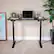 Alt View 14. Alamont Home - Tanner Rectangle Modern Engineered Wood Height-Adjustable Standing Desk in Black - Black.