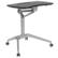Alt View 14. Alamont Home - Gia Rectangle Contemporary Laminate Sit and Stand Desk - Black.