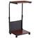Front. Alamont Home - Charger Rectangle Contemporary Laminate Sit and Stand Desk - Mahogany.