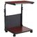Alt View 14. Alamont Home - Charger Rectangle Contemporary Laminate Sit and Stand Desk - Mahogany.