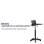 Alt View 40. Alamont Home - Eve Half-Round Contemporary Laminate  Laptop Desk - Black.