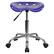 Alt View 11. Alamont Home - Taylor Contemporary Plastic Stool - Deep Blue.