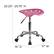 Alt View 13. Alamont Home - Contemporary Plastic Stool - Pink.