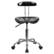 Alt View 11. Alamont Home - Elliott Contemporary Plastic Swivel Office Chair - Black.