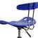 Alt View 17. Alamont Home - Elliott Contemporary Plastic Swivel Office Chair - Nautical Blue.