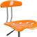 Alt View 15. Alamont Home - Elliott Contemporary Plastic Swivel Office Chair - Orange.