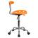 Alt View 16. Alamont Home - Elliott Contemporary Plastic Swivel Office Chair - Orange.