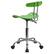 Alt View 14. Alamont Home - Elliott Contemporary Plastic Swivel Office Chair - Spicy Lime.