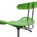 Alt View 17. Alamont Home - Elliott Contemporary Plastic Swivel Office Chair - Spicy Lime.