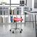 Alt View 12. Alamont Home - Taylor Contemporary Plastic Stool - Red.