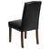 Alt View 14. Alamont Home - Hercules Hampton Hill Midcentury Leather/Faux Leather Dining Chair - Upholstered - Black LeatherSoft.
