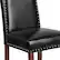 Alt View 18. Alamont Home - Hercules Hampton Hill Midcentury Leather/Faux Leather Dining Chair - Upholstered - Black LeatherSoft.