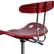 Alt View 15. Alamont Home - Bradley Contemporary Plastic Drafting Stool - Wine Red.