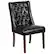 Front. Alamont Home - Hercules Hampton Hill Midcentury Fabric Dining Chair - Upholstered - Gray Fabric.
