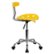 Alt View 16. Flash Furniture - Elliott Contemporary Plastic Swivel Office Chair - Yellow.