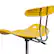 Alt View 17. Alamont Home - Elliott Contemporary Plastic Swivel Office Chair - Yellow.