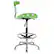 Alt View 16. Alamont Home - Contemporary Plastic Drafting Stool - Spicy Lime.