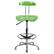 Alt View 11. Alamont Home - Contemporary Plastic Drafting Stool - Spicy Lime.