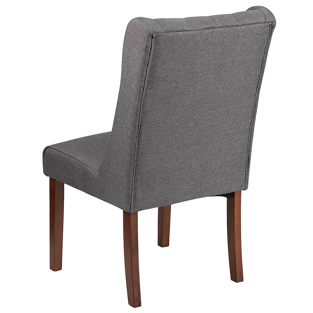 Alt View 14. Alamont Home - Hercules Preston Midcentury Fabric Dining Chair - Upholstered - Gray Fabric.