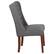 Alt View 16. Alamont Home - Hercules Preston Midcentury Fabric Dining Chair - Upholstered - Gray Fabric.
