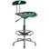 Front. Alamont Home - Bradley Contemporary Plastic Drafting Stool - Green.