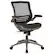 Front. Alamont Home - Warfield Modern Mesh Executive Swivel Office Chair - Black Mesh/Gold Frame.