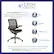 Flash Furniture Flash Furniture Mid-Back Transparent Black Mesh Executive Swivel Office Chair with Melrose Gold Frame and Flip-Up Arms Safe Durable High-Quality Commercial Grade Commercial grade tested to ensure the safety and durability of our Flash Furniture products. This product conforms with ANSI/BIFMA X5.1 Standard for office chairs.
