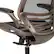 Alt View 15. Alamont Home - Warfield Modern Mesh Executive Swivel Office Chair - Black Mesh/Gold Frame.