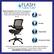 Flash Furniture is a high-quality, durable office chair that meets the ANSI/BIFMA X5.1 Standard for office chairs. It features a mid-back, transparent black mesh design, a black frame, and flip-up safe arms. The chair is designed to provide comfort and support for the user while ensuring safety and durability.