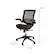 Alt View 13. Alamont Home - Warfield Modern Mesh Executive Swivel Office Chair - Black Mesh/Black Frame.