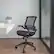 Alt View 12. Alamont Home - Warfield Modern Mesh Executive Swivel Office Chair - Black Mesh/Black Frame.