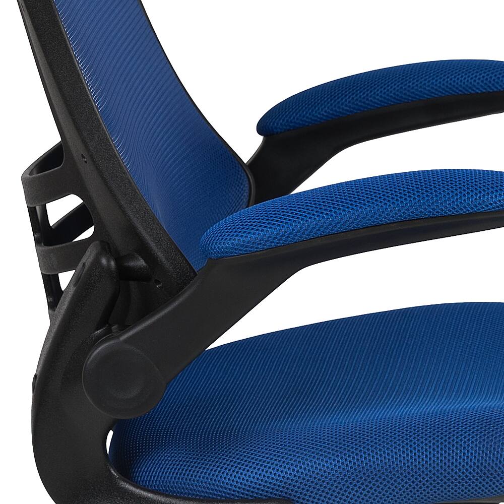 Alt View 15. Alamont Home - Kelista Contemporary Mesh Swivel Office Chair - Blue Mesh.