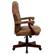 Alt View 16. Alamont Home - Derrick Traditional Fabric Swivel Office Chair - Bomber Brown Microfiber.