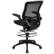 Alt View 18. Alamont Home - Waylon Modern Mesh Drafting Stool - Black Mesh/Black Frame.