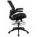 Alt View 21. Alamont Home - Waylon Modern Mesh Drafting Stool - Black Mesh/Black Frame.
