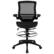 Alt View 22. Alamont Home - Waylon Modern Mesh Drafting Stool - Black Mesh/Black Frame.