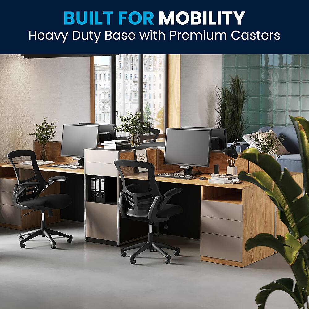 Built for Mobility: Heavy Duty Base with Premium Casters