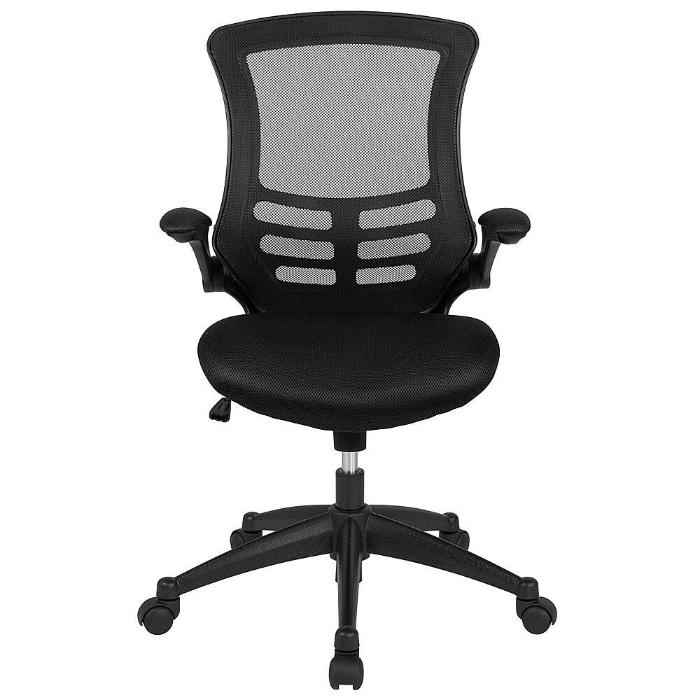 Alt View 23. Alamont Home - Kelista Contemporary Mesh Swivel Office Chair - Black Mesh.