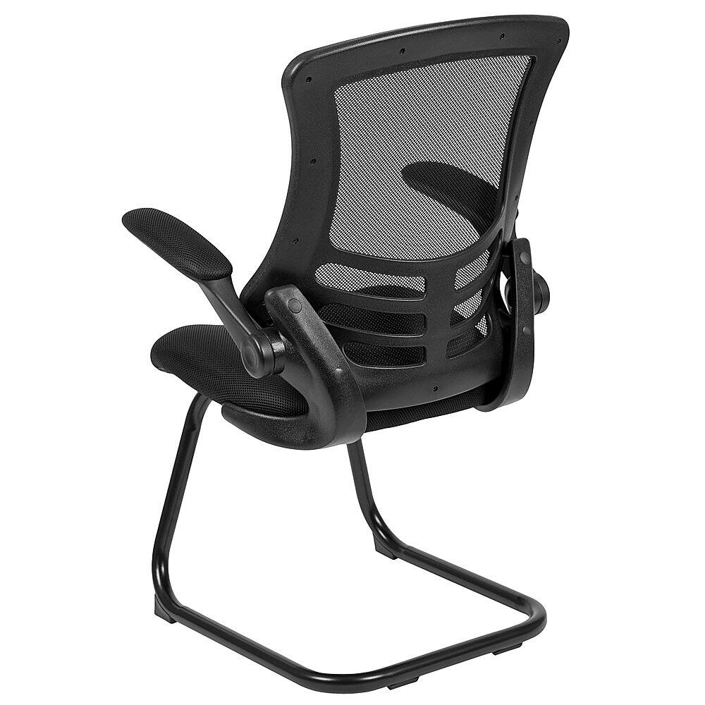 Alt View 14. Alamont Home - Kelista  Contemporary Mesh Side Chair - Upholstered - Black Mesh.